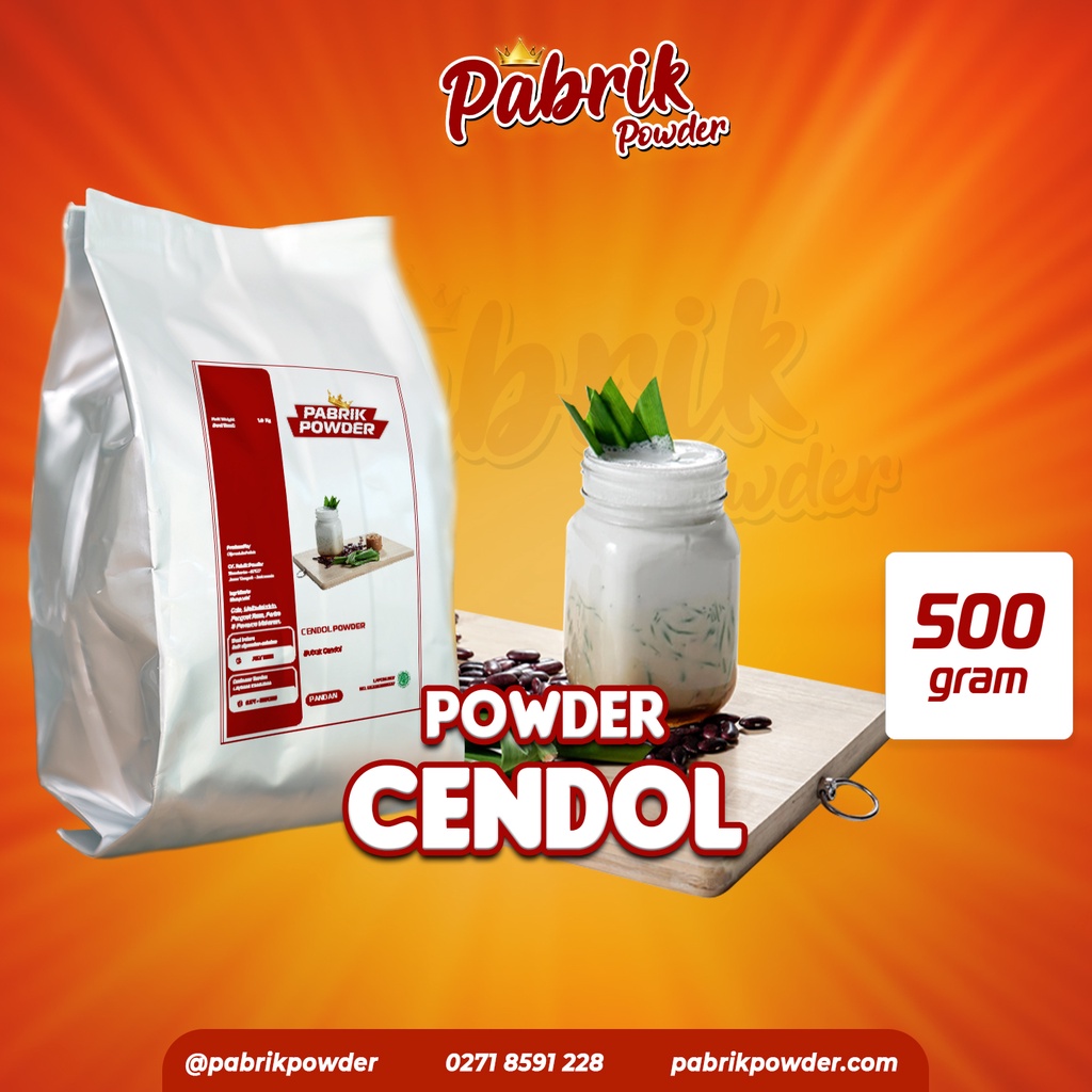 Bubuk Cendol Instan - Dawet Powder Aneka Rasa 500gram