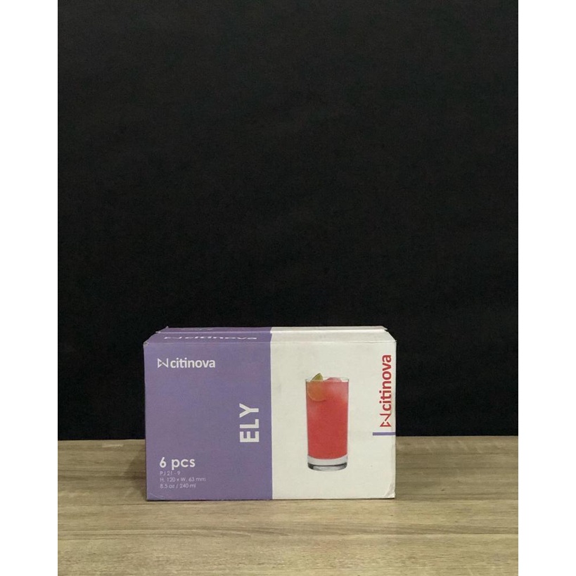 Gelas Ely Citinova (6 pcs)