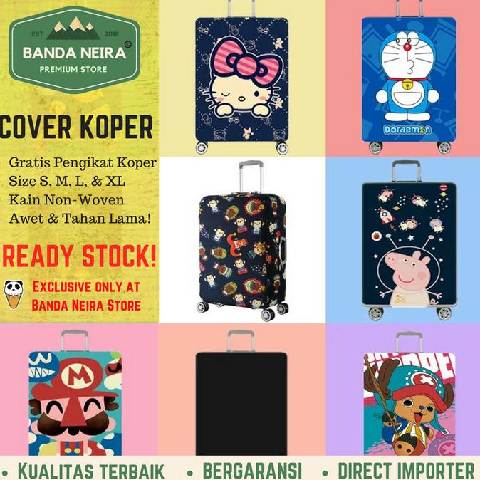 ACC TAS WANITA Pelindung Koper Premium - Cabin Size