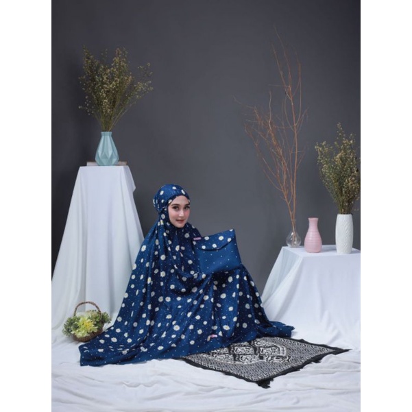 Mukena Florida Couple Rempel Mom and Kids By Abika Hijab