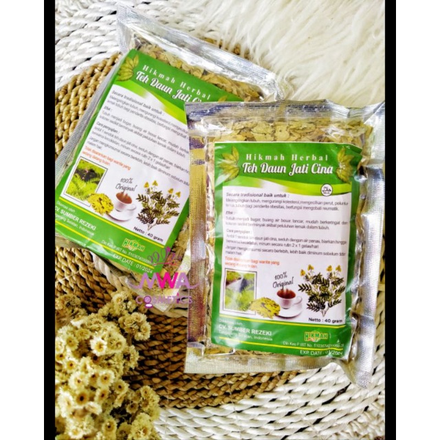

[BISA COD] Teh Jati Cina Original/ Hikmah Herbal/ 40 Gr
