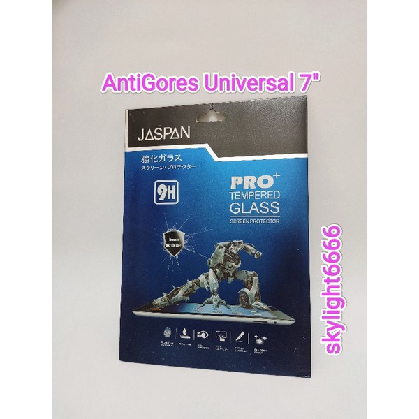 Tempered Glass Antigores Universal 7&quot;