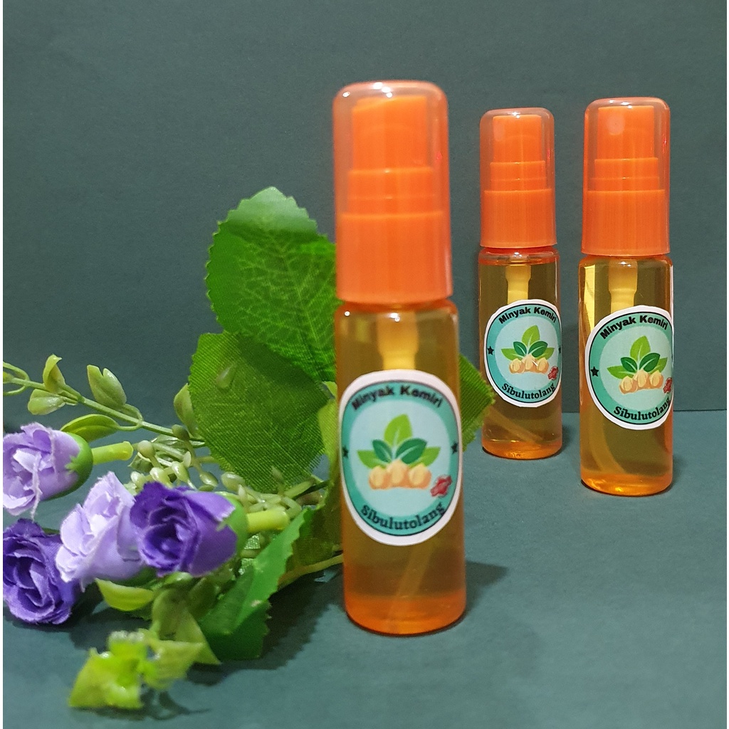 MINYAK KEMIRI MURNI 100% PREMIUM PENUMBUH RAMBUT SPRAY 20ML TIDAK DICAMPUR