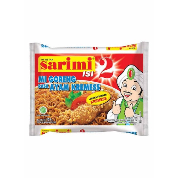 

Sarimi isi 2 Ayam Kremez
