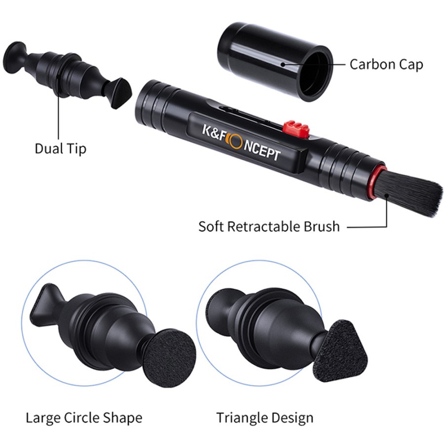 Lens Cleaning Pen 4-In-1 Camera Lens Cleaning Kit KNF Concept
