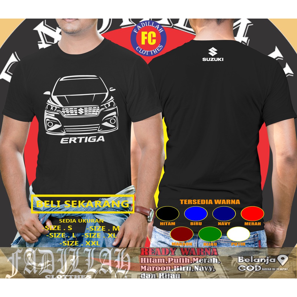 Kaos Mobil All New Ertiga Suzuki Sport Baju Otomotif