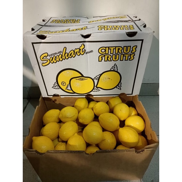 Lemon Sunhart Citrus Australia 1 Dus (14 Kg) Fresh Import