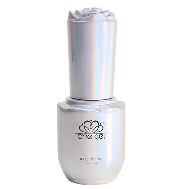 CHE GEL QUAIL EGG TOP COAT ISI PADAT / kutek telur puyuh egg nail polish top non soak off gel polish