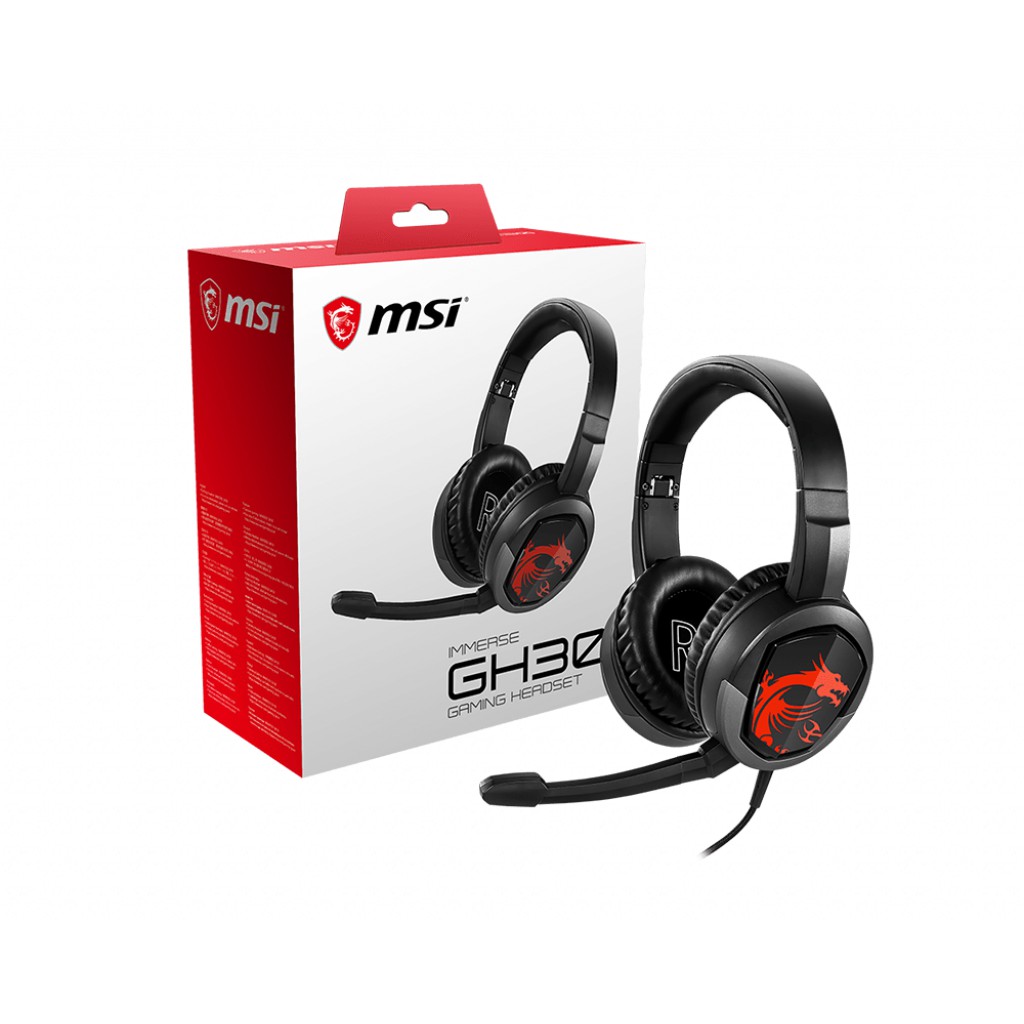 HEADSET MSI IMMERSE GH30 V2 GAMING