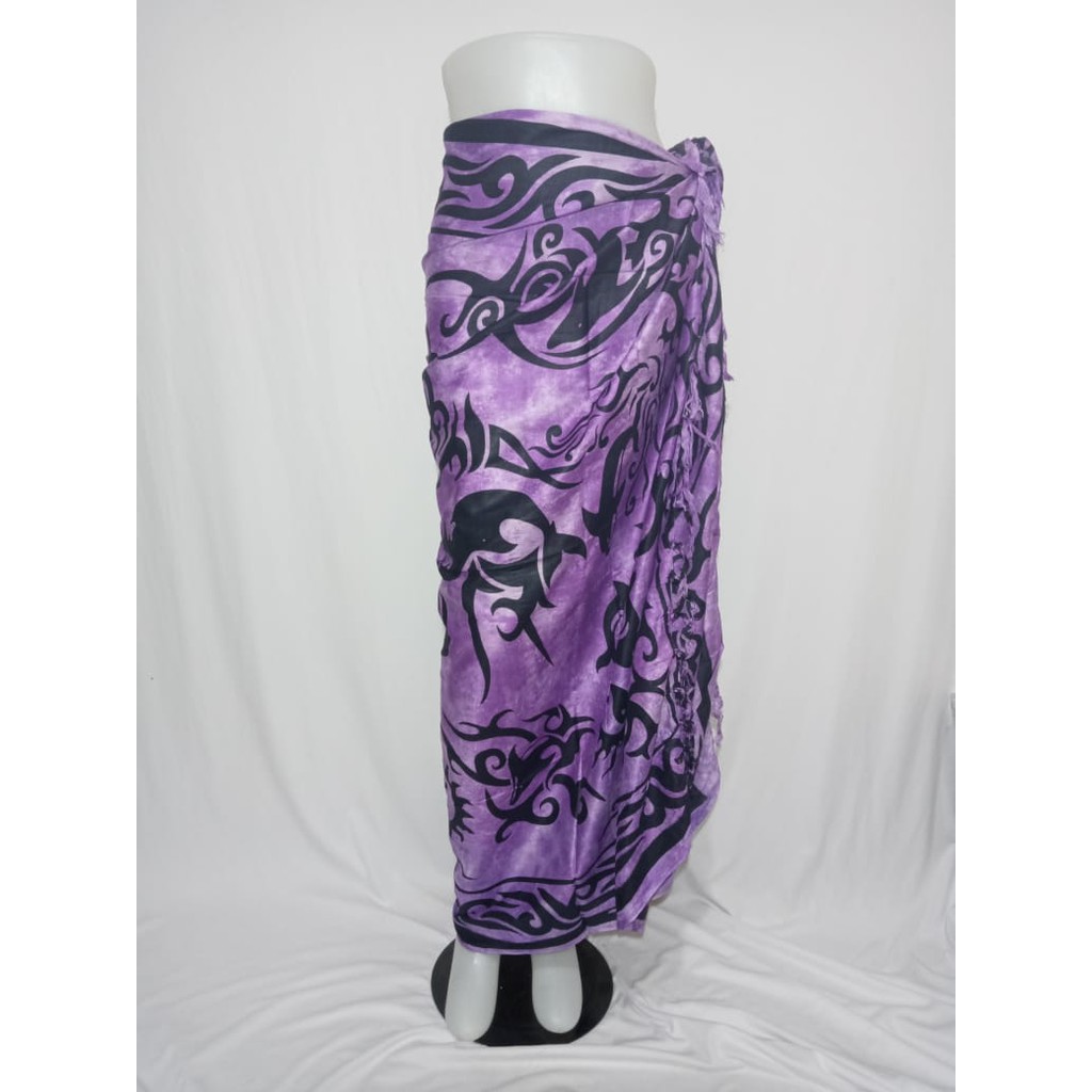 Kain Bali Pantai 165 cm x 120 cm Motif Tato Sembilanmode