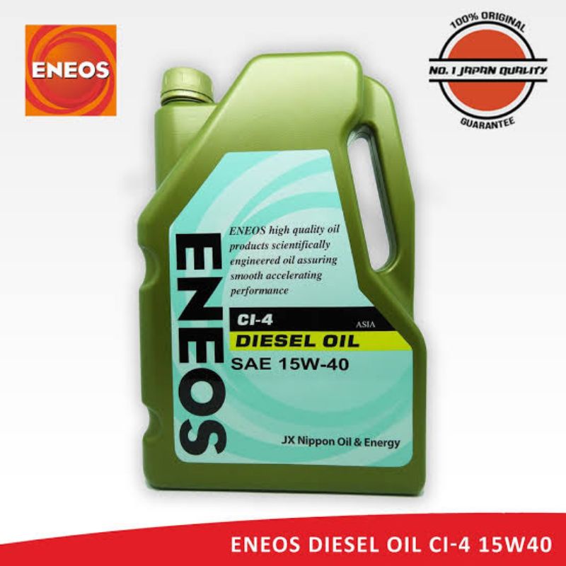 Oli Eneos Diesel CI-4 15W-40 4L Original