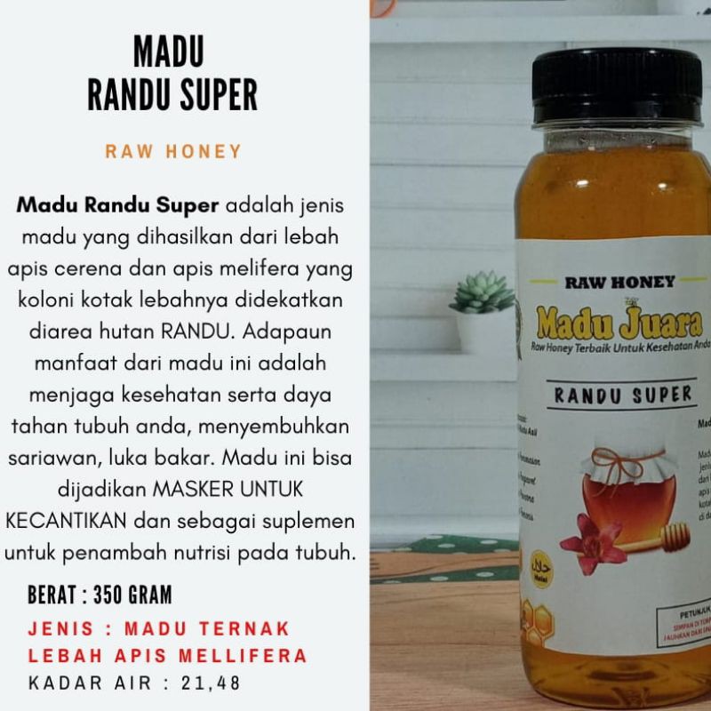 

Madu Randu Super