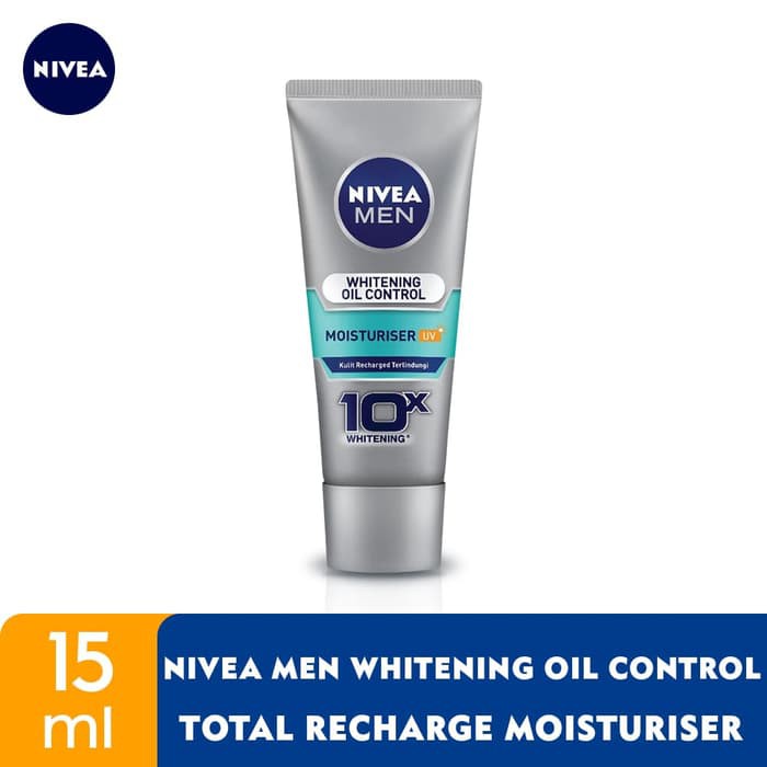 Nivea Men Whitening Oil Control Moisturiser Uv 15ml Shopee Indonesia