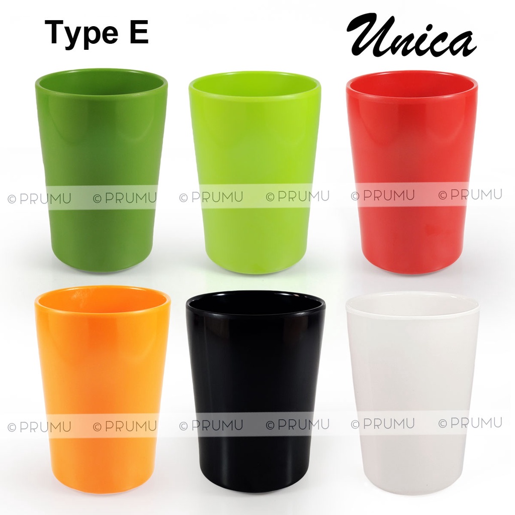 Gelas Melamin - Gelas Minum - Gelas Kecil Melamine - Gelas Kopi - Gelas Teh - Gelas Warna