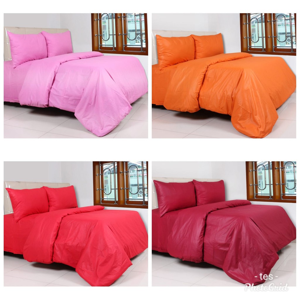 BEDCOVER FULLSET POLOS (160X200)