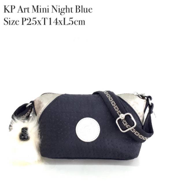 Tas slempang original kp art mini night blue crossbody slingbag