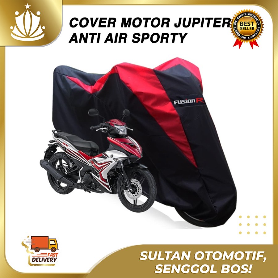 Sarung Motor Warna JUPITER MX Waterproof / Penutup Motor Warna JUPITER / Cover Motor Merek FUSION R