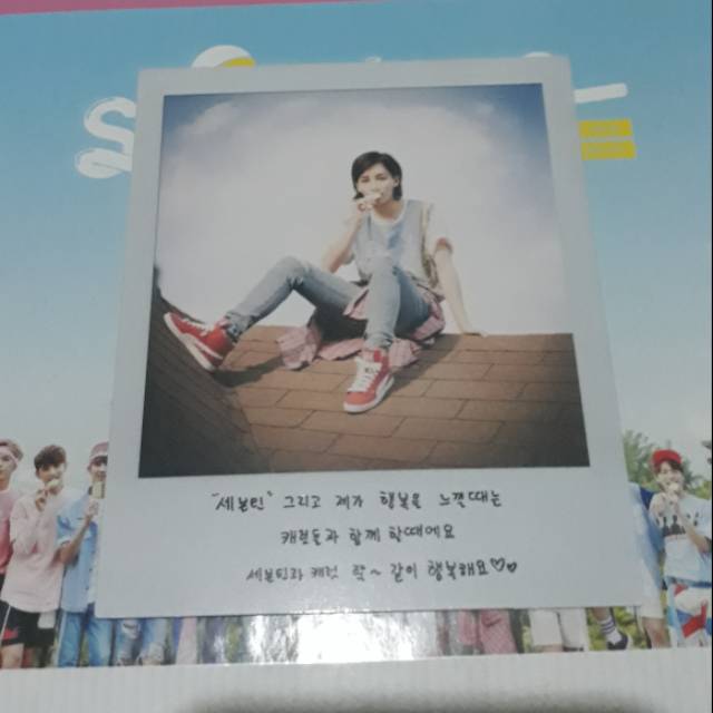 Seventeen jeonghan polaroid aju nice