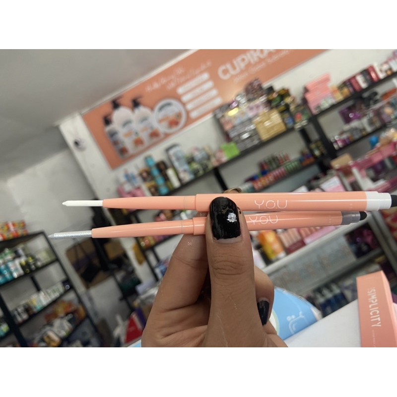 Y.O.U simplicity intense pensil liner -- you pensil eyeliner warna
