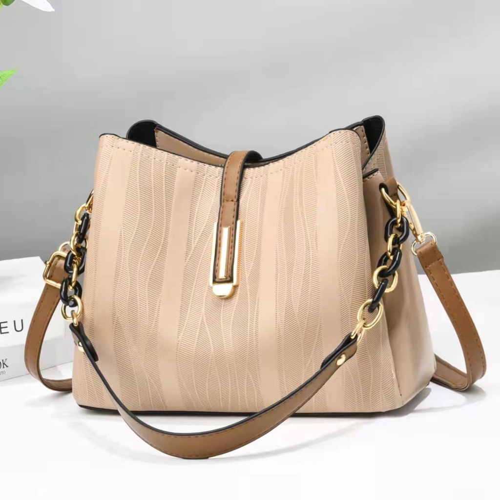 9160 TAS WANITA IMPORT SLEMPANG HANDBAG [1KG 2PC] PERFECT CORNER