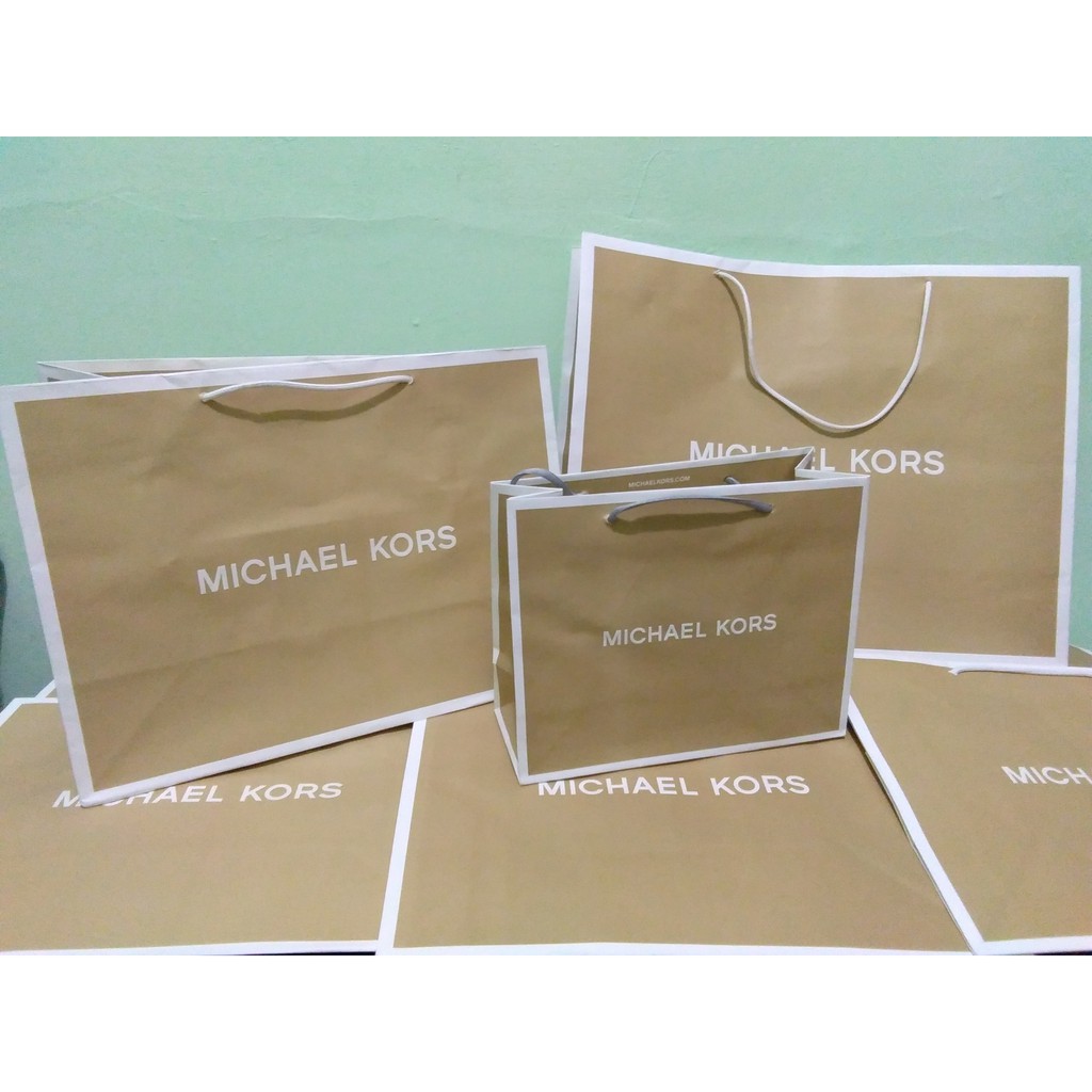 (1 pcs) PAPER BAG BRANDED PAPERBAG MICHAEL KORS