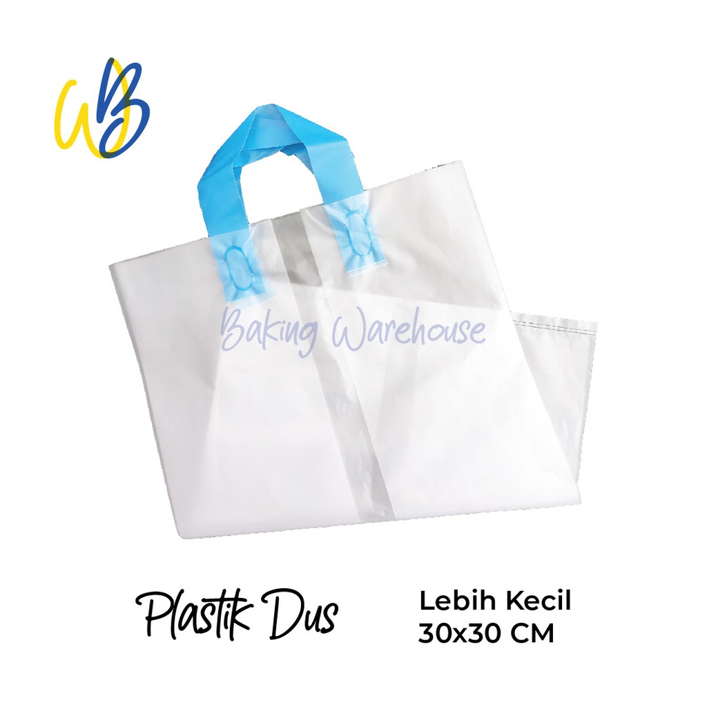 

Plastik Dus Asoy ( 30x30 cm - 20 pcs ) Putis Susu Kotak Kue Cake Kresek Tebal