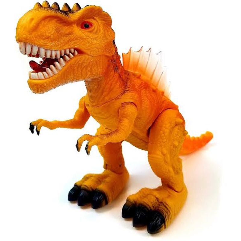mainan dinosaurus berjalan suara dan lampu tyrex stegosaurus brontosaurus tyrex besar robot naga