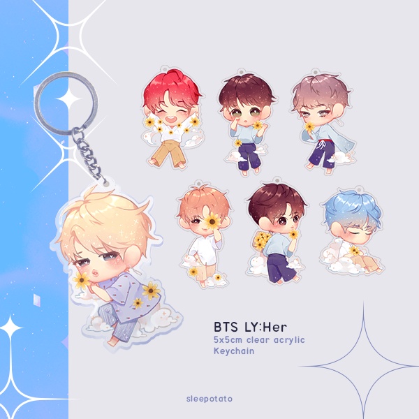 [FANMERCH] BTS Acrylic Keychain