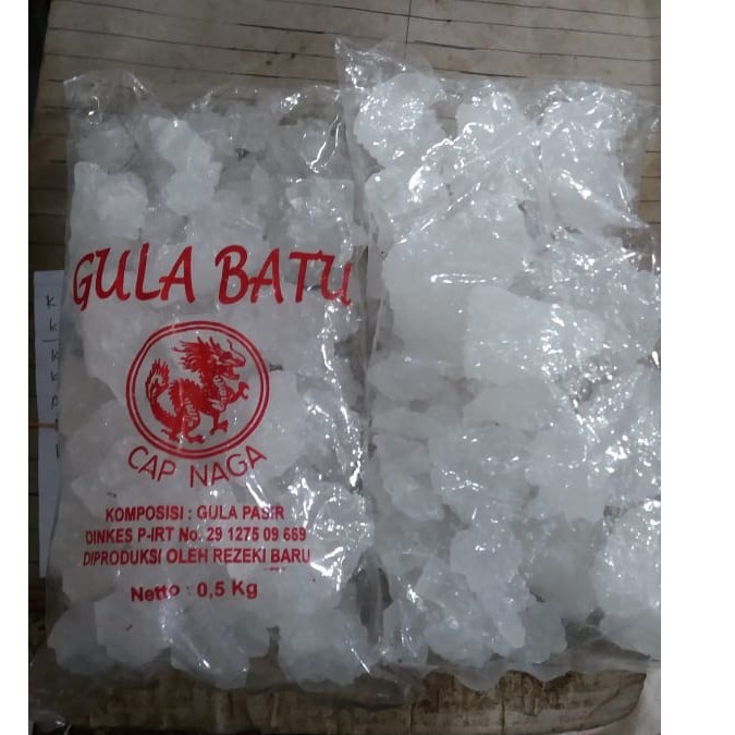 

Gula Batu CRYSTAL CAP NAGA 500 Gram