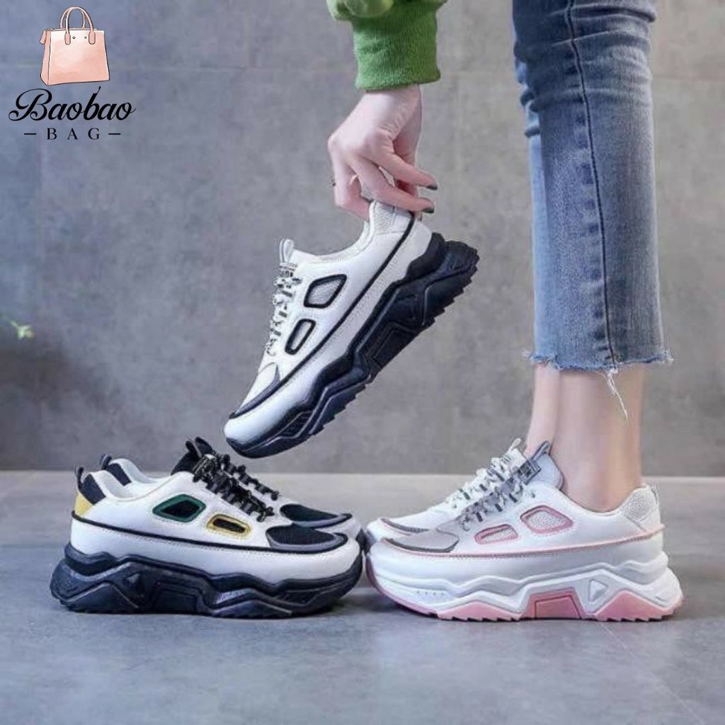 Sepatu Sneakers Wanita Korea Import SS-11