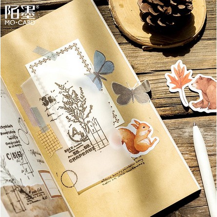 Label Sticker - Autumn Forest (45pcs)