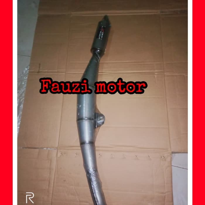 Knalpot racing f1zr fosh one suara ninja / knalpot bobokan fosh one
