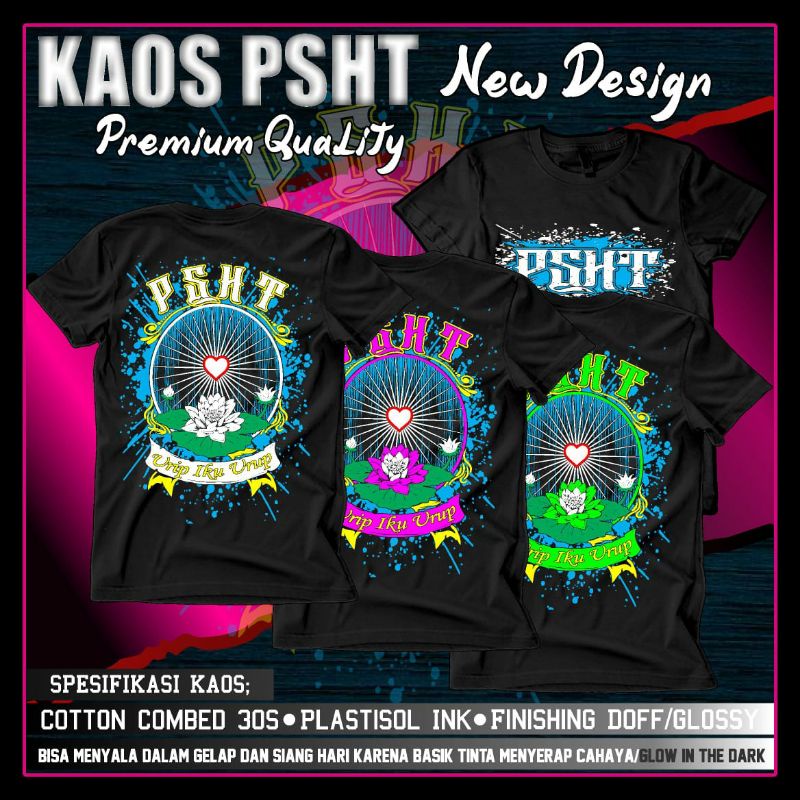 Kaos PSHT 3 Dimensi