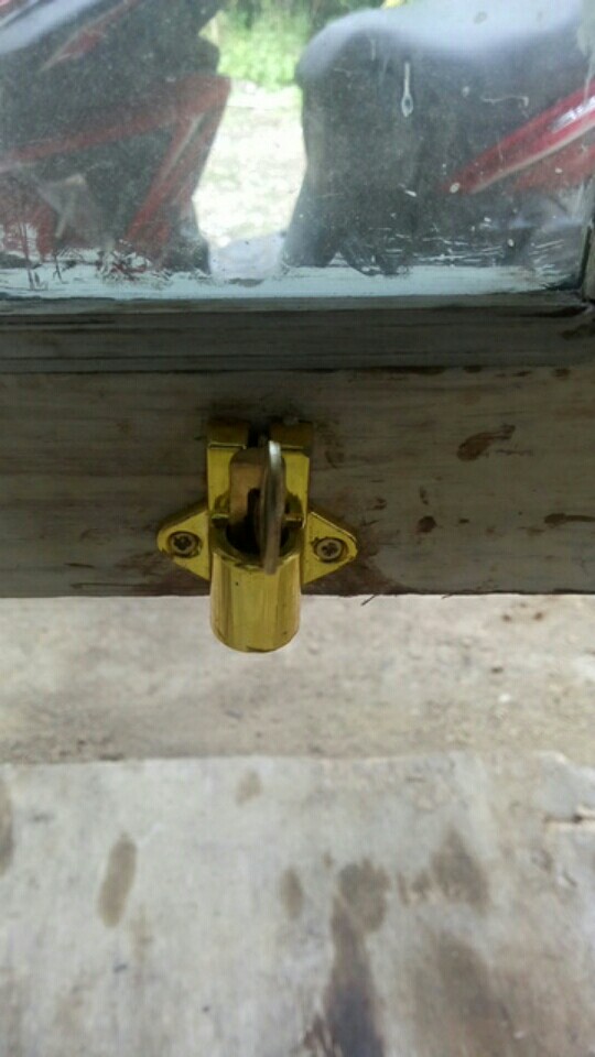 Grendel Kodok Murah / Grendel Jendela / Window Latch Nikel & Kuning