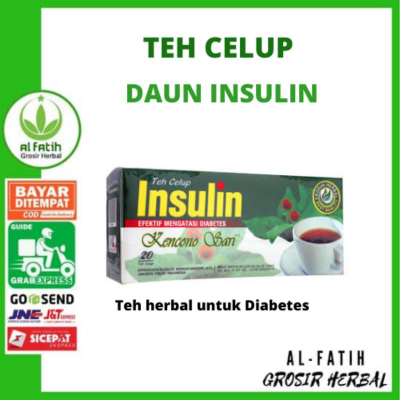 

Teh Celup Daun Insulin "Kencono Sari" untuk Diabetes