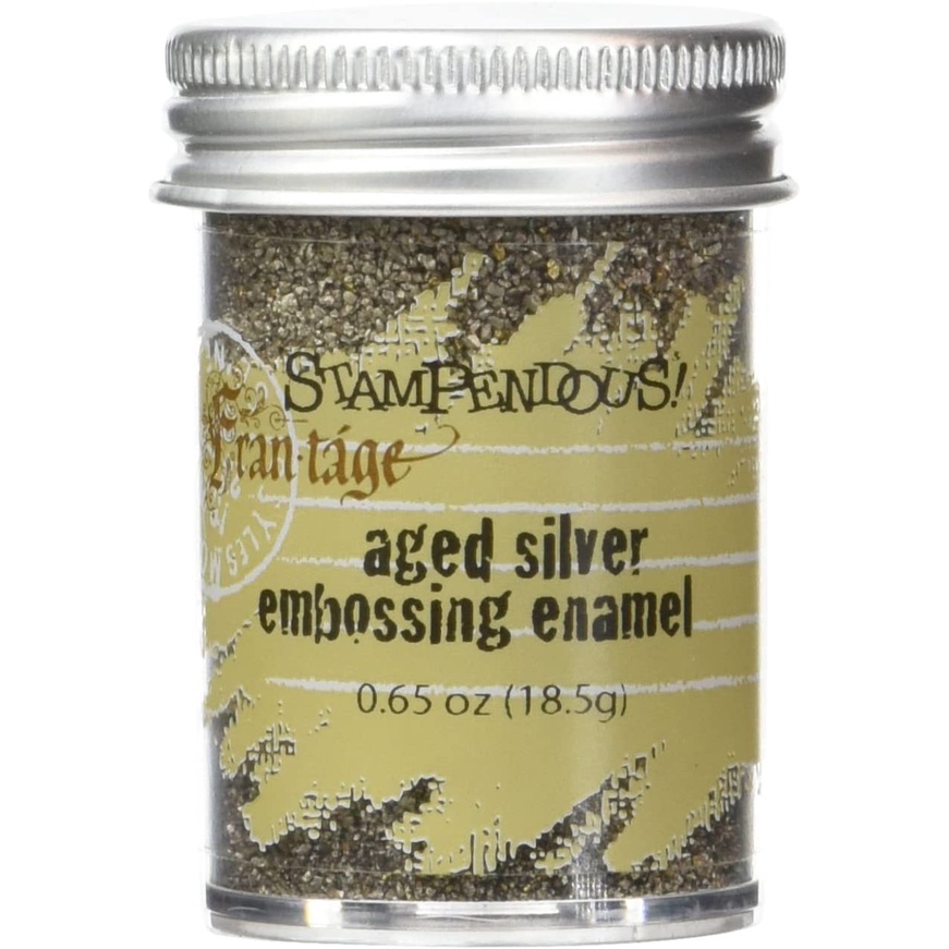

STAMPENDOUS AGED SILVER EMBOSSING ENAMEL (FREG023)