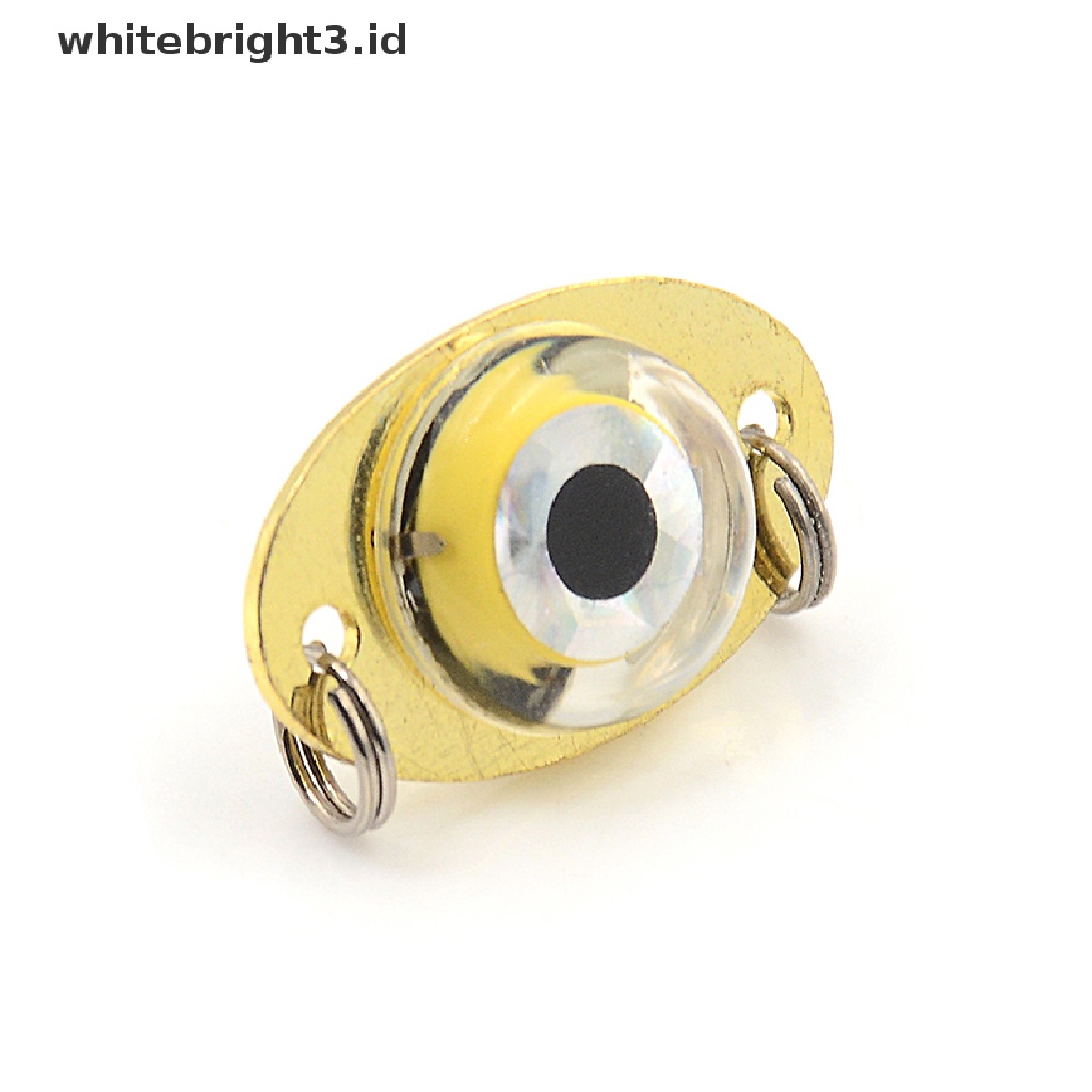 (whitebright3.id) Lampu LED Mini Bawah Air Bentuk Mata Untuk Umpan Pancing