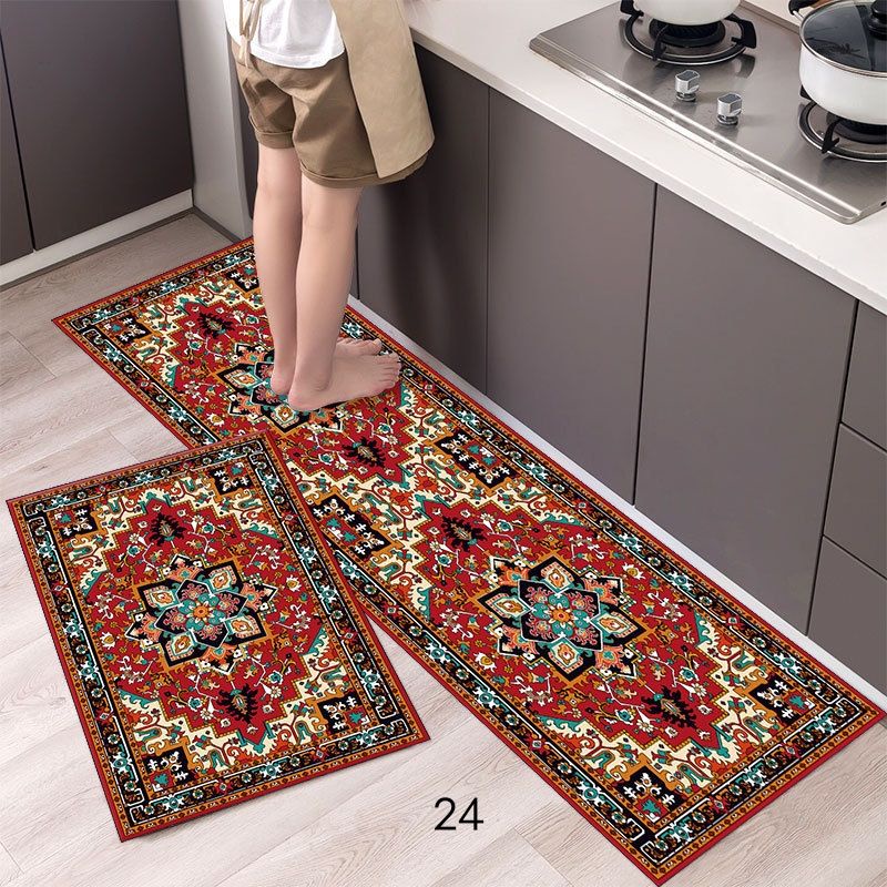 Keset Dapur 2in1 Panjang + Pendek Anti Slip Kitchen Floor Mat KT01