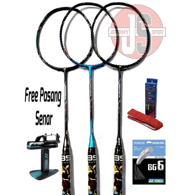 WM764 RAKET BADMINTON APACS COMMANDER 80 ORIGINAL 35 LBS BONUS SENAR D CB35213215