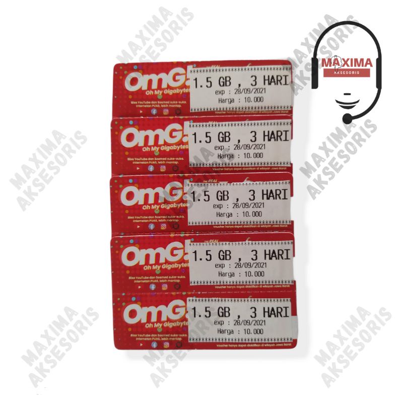 LABEL STIKER VOUCHER KUOTA