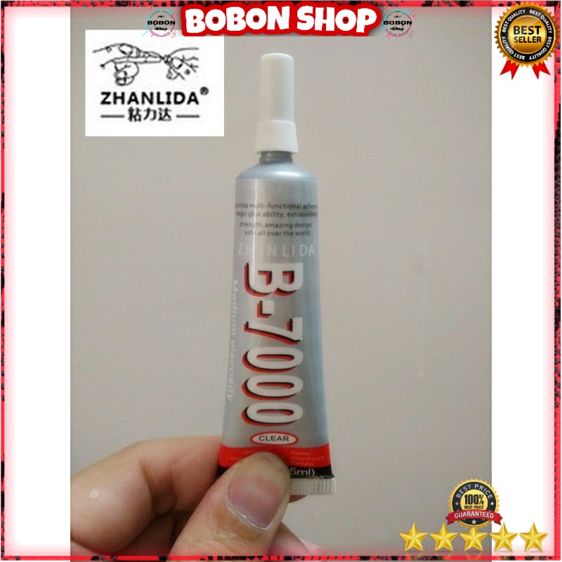 

ZHANLIDA Lem Power Glue Strong Adhesive 15ML - Transparent