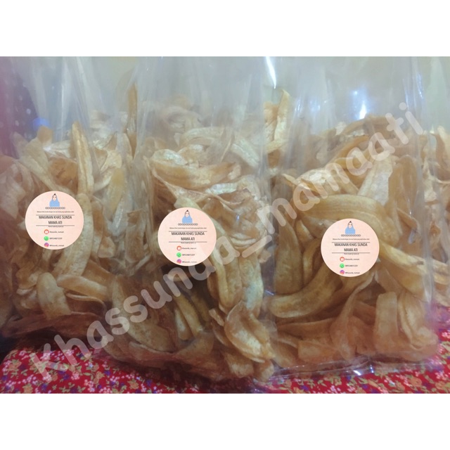 

Keripik pisang gurih 150 gram khassunda_mamaati