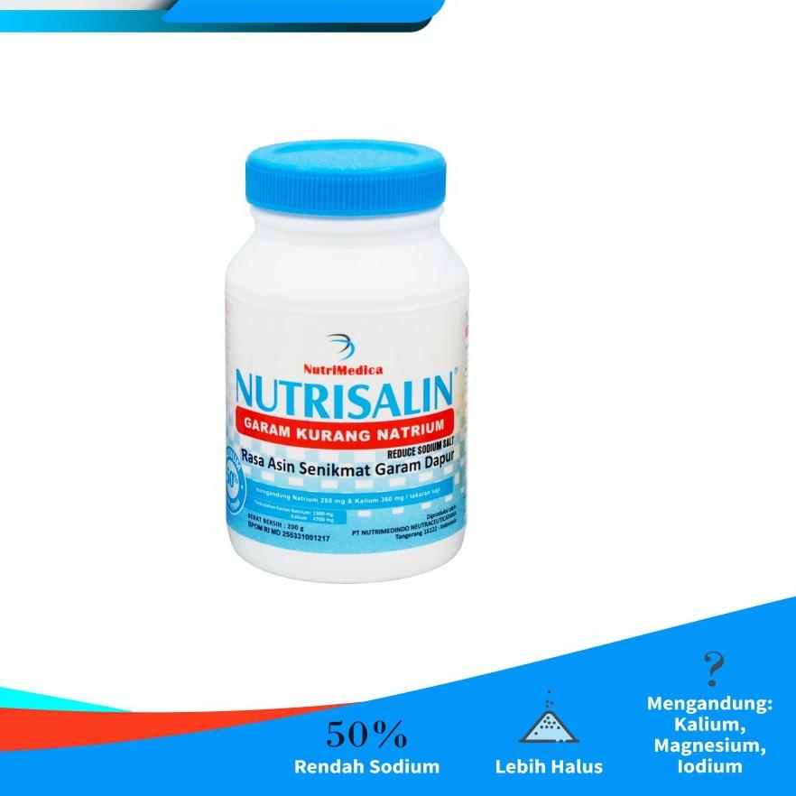 

Hot Sale Nutrisalin Garam Diet 200 gram