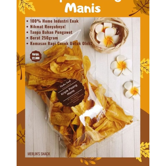 Kripik Pisang Manis