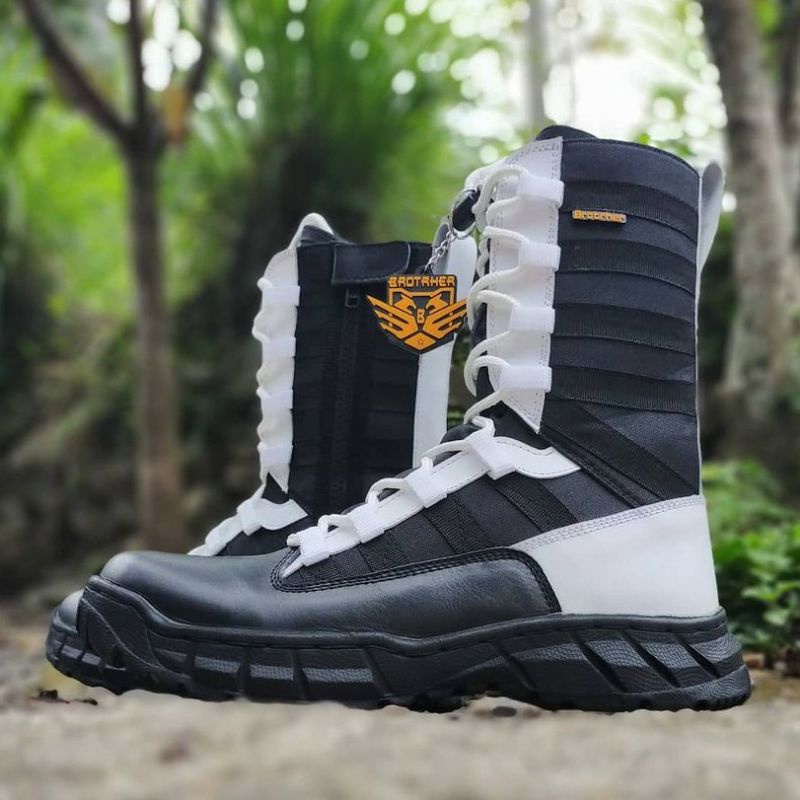 SEPATU PDL BROTHER NINJA PROVOST POLRI KULIT SAPI ASLI SEPATU PDL TNI POLRI SCURITY