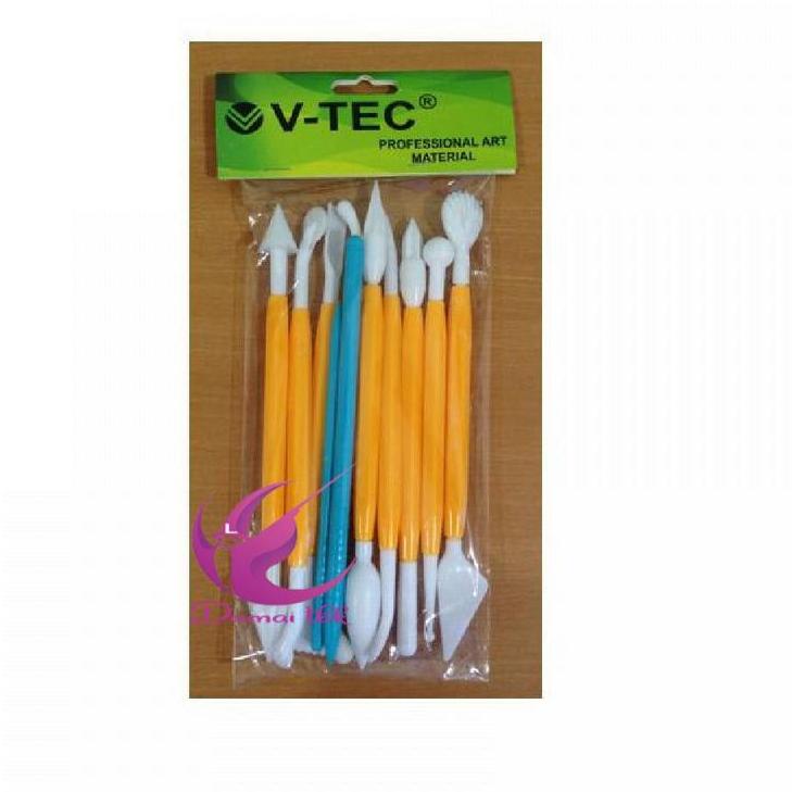 

M V-Tec Alat Clay Type VT 31-10 Clay Knife Plastik Best Seller ᕕ༼ Best Seller ᕕ༼=MM