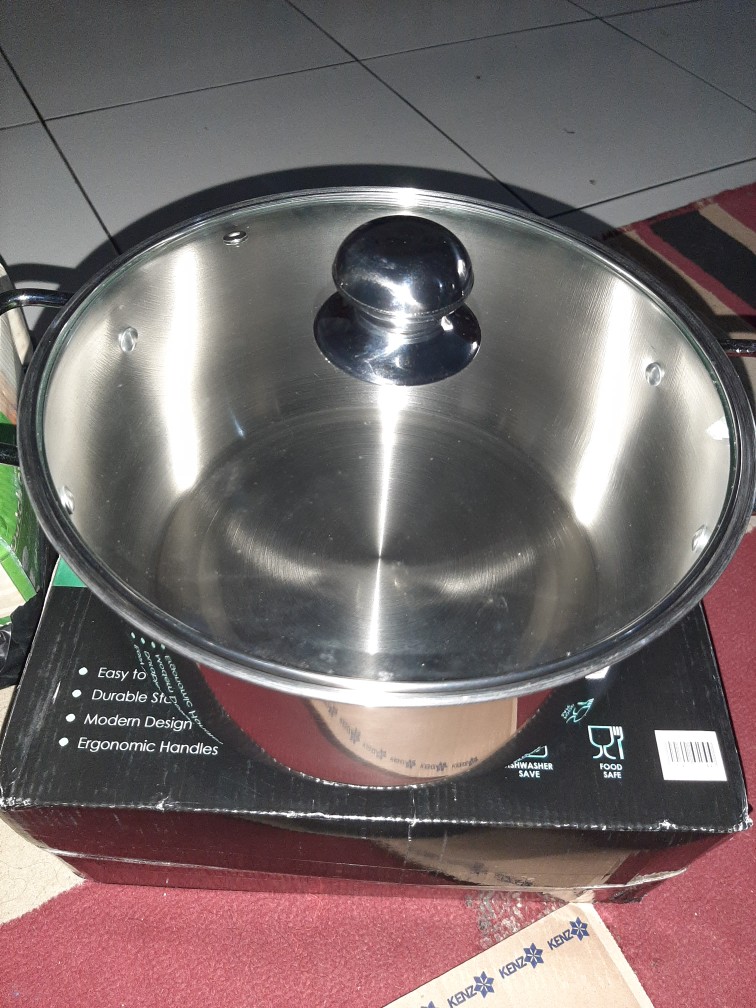Royal Life Stainless Saucepot 24 Cm / Panci Stainless Masak [24 Cm]