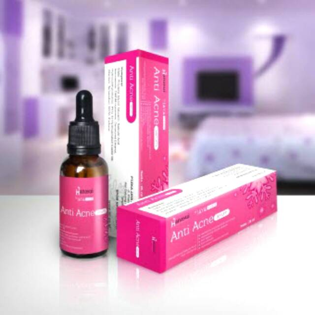 HANASUI SERUM ANTI ACNE PINK