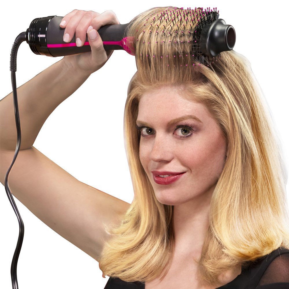 COD Alat Kecantikan Sisir Roller Hair Dryer Rambut 2 in 1 Volumizer Curler Comb - OLOEY WB-336