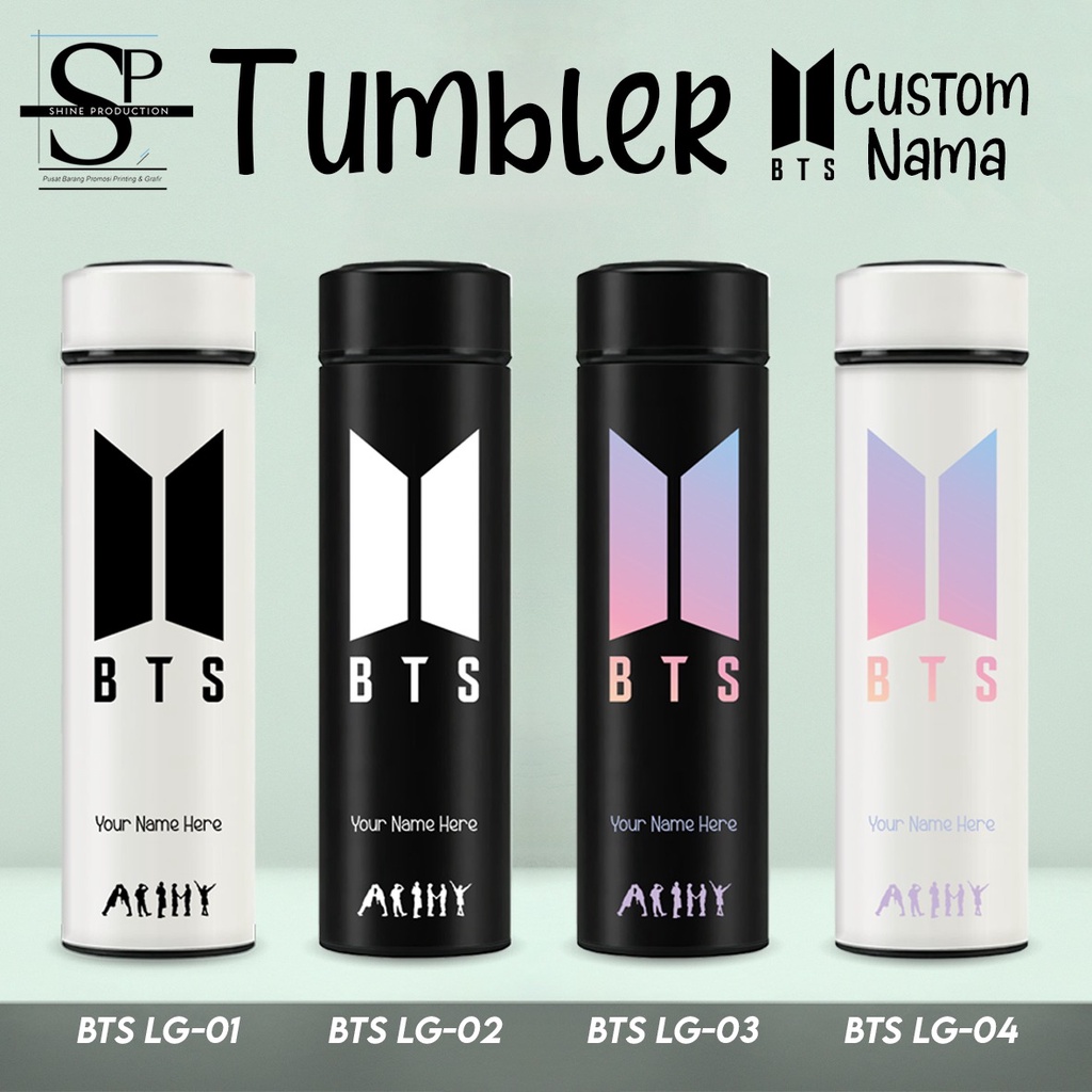 Tumbler BTS Botol Minum Logo BTS